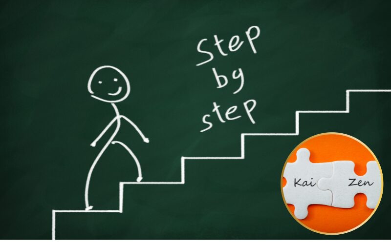 apprendre une langue avec la philosophie Kaizen